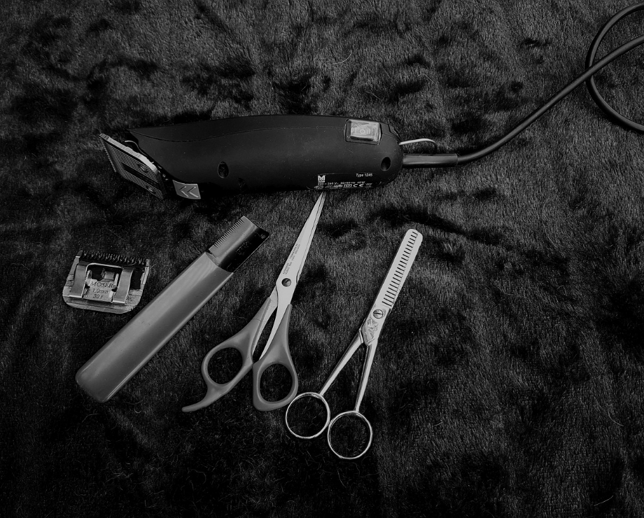 ヘアメニューの写真