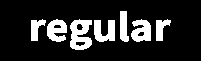 レギュラー